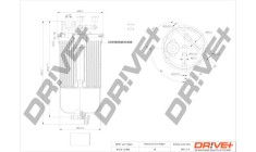 Dr!ve+ DP1110.13.0045 filtru combustibil