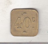 bnk jt Franta - 40 centimes