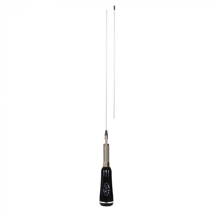 Antena CB PNI LED 2000 cu filet SO-239, lungime 90 cm, 26-28 MHz, 500 Watt, ilumineaza in timpul emisiei