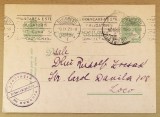 Romania 1929 carte postala Lupovici - Zoscsak stampila Asociatia Filatelistilor, Istorie, Stampilat