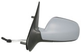 Oglinda usa exterioara Citroen Xsara (N0/N1/N2), 09.2002-02.2005, partea Stanga, ajustarea prin cablu; carcasa grunduita; sticla asferica; geam croma