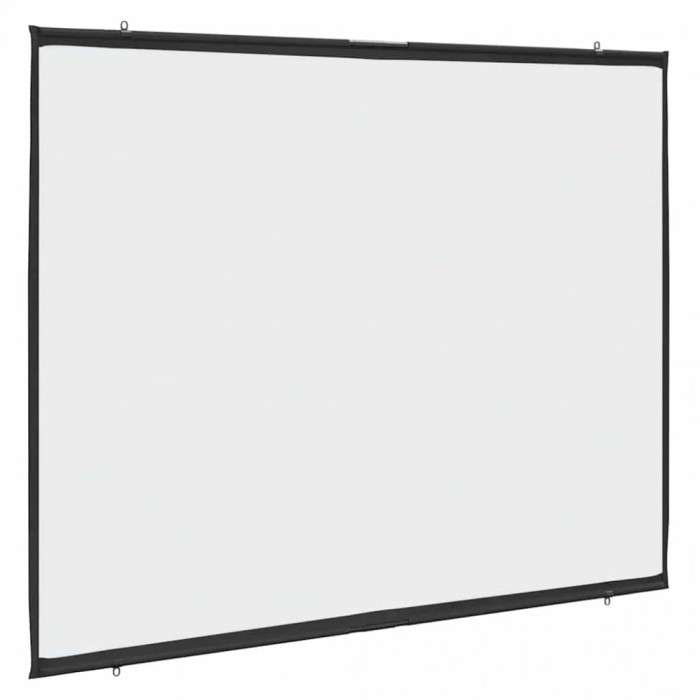 vidaXL Ecran de proiecție suspendat pe perete 100 inch 4:3