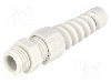 Presetupa poliamida, M12, IP68, HELUTOP HT-K, HELUKABEL - HT-K M12 RAL7035
