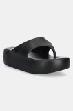 Melissa papuci MELISSA FREE PLATFORM THONG AD femei, culoarea negru, cu platforma, M 36088 BE886