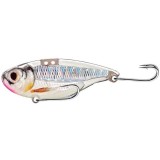 Cicada Live Target Sonic Shad Blade Bait, 5cm, 10g, Glow / Pearl