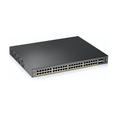 Switch ZyXel GS2210-48 Layer 3, 48 x RJ45 100/100, 2 x SFP, rackabil, 1U foto