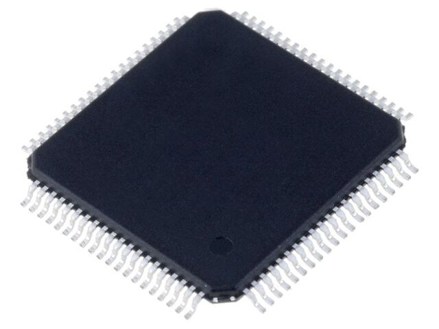 Microcontroler LQFP80 cu Interfață I2C, JTAG, SPI, UART