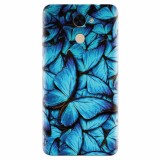 Husa silicon pentru Huawei Nova Lite Plus, Blue Butterfly 101