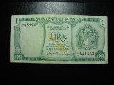 MALTA 1 LIRA 1967