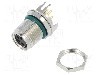 Conector M8, 4 pini, clasa etanseitate IP68, AMPHENOL - M8S-04PFFP-SF8001