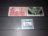 TIMBRE ROMANIA LP 225 1947 AL DOILEA CONGRS CGM, Nestampilat