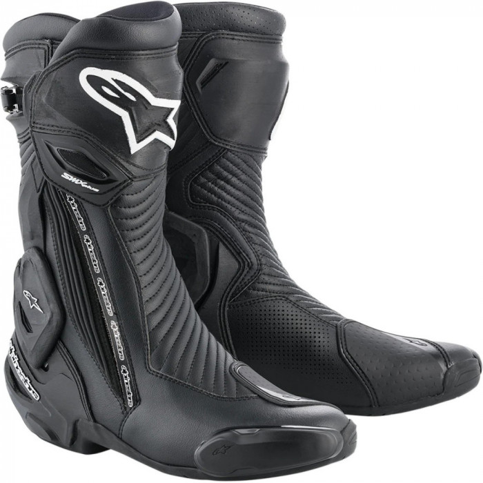 Ghete Moto Alpinestars SMX Plus V2 Boots, Negru, Marime 44