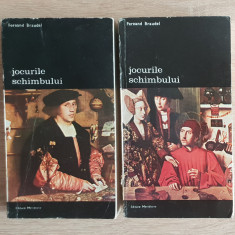 Jocurile schimbului - Fernand Braudel (2 vol.)