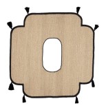 Cumpara ieftin Covor zambila apa natur negru Hue 138x134x0,3h