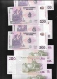 Congo D R 200 franci francs 2022 unc pret pe bucata