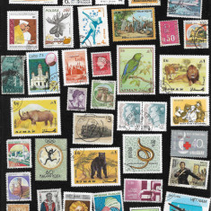 Lot #8 100+ timbre (cele din imagini)