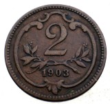 1.384 AUSTRIA 2 HELLER 1903