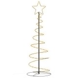 Cumpara ieftin Pom de Craciun LED 100 LED-uri Alb Cald 150 cm