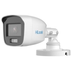 Camera analog de exterior Hikvision HiLook ColorVu, 2MP, Lentila 2.8mm, Lumina Alba 20m, IP66 - THC-B129-P SafetyGuard Surveillance