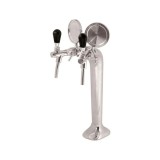 Coloana dozator bere - Crom, 2 fire, elegant, "calitate top!" (pretul pachetului)