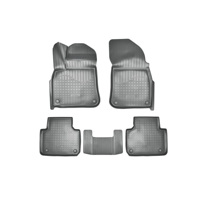 Covoare cauciuc tavita compatibile Volkswagen Touareg III 2018-&gt; Cod: 3D 62077​​​​ / A10