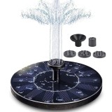 Cumpara ieftin Fantana Arteziana Solara Plutitoare Gardenline, 16cm, 4 Duze, Jet 55cm, Oxigenare Apa, Iaz, Piscina, Gradina