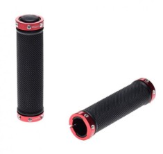 Set 2 mansoane biciclete, LockOn, material Kraton/Gel, lungime 127 mm, greutate... Cod:AWR2215R