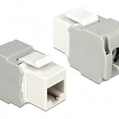 KEYSTONE MODUL RJ45 BUCHSE > LSA CAT.6 UTP WEIß 86341 DELOCK