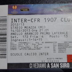 Bilet Inter Milano - CFR Cluj
