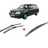 Cumpara ieftin Set 3 stergatoare Volkswagen POLO Van Estate Van (6V5) 1995-2001, pentru parbriz si luneta, Bosch Twin