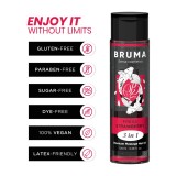 Bruma-Ulei de Masaj Premium Efect Cald Căpșuni 3 &icirc;n 1 - 100 ml