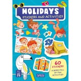 Carte de activitati cu abtibilduri - In vacanta PlayLearn Toys, Sassi