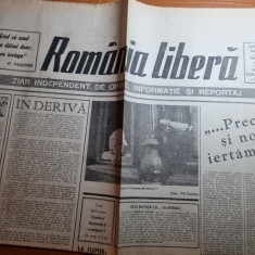 romania libera 29 august 1990- art. mineriada din iunie