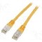 Cablu patch cord, Cat 6, lungime 0.25m, F/UTP, QOLTEC - 50540