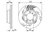 BOSCH 0 986 479 732 Disc frana