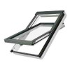 Fereastra Mansarda FAKRO FTU-V U3 Poliuretan 2 Sticle, Clapeta Ventilatie, Antiefractie TopSafe, Deschidere Mediana, Garantie 10 Ani
