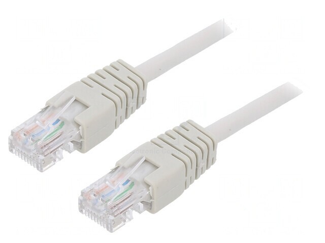 Cablul Patch Cord U/UTP Cat5e Gri 10m