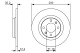 Disc Frana Bosch 0986479118 Citroen Peugeot 3008 308 C4 DS4 DS5
