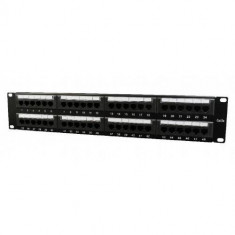 Patch Panel Gembird NPP-C648CM-001 19 inch 48 port Black foto