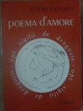 Poema D&#039;Amore - Ettore Capuano, Dacia 1982, Poezie Romantica, 78 pagini