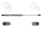 Amortizor capota spate, echilibror haion Kia Picanto (Ta), 06.2011-, Stanga = Dreapta, Lungime, Cursa, Forta: 370 mm, 131 mm, 480 N, Hatchback, Rapid