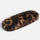 Toc pentru Ochelari Dreptunghiular cu Model Leopard, CMCLASS