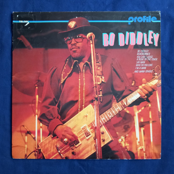 Bo Diddley - Bo Diddley _ vinyl,LP _ Teledec, Germania, 1981 _ NM/VG+