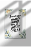 Dumnezeu Vindeca Inimile - Unframed Romanian Religious Canvas Poster - Digital Print | A3 (29.7 x 42 cm)