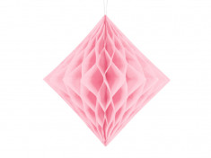 Decoratiune Fagure, Light Pink, 30 cm foto