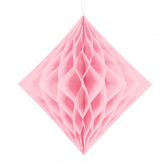 Decoratiune Fagure, Light Pink, 20 cm