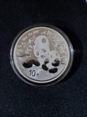China - 10 Yuan - Panda 2024 - Moneda de argint 30 gr. UNC