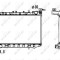 NRF 53341 Radiator, racire motor