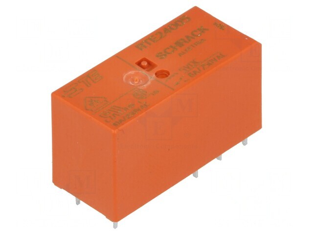 Releu Electromagnetic DPDT 5VDC 8A PCB