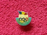 Insigna Olimpiada - ROMANIA la Jocurile Olimpice - BARCELONA 1992